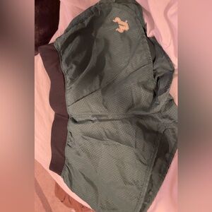 USF-GREEN AND BLACK GO BULLS ATHLETIC SHORTS-SIZE L